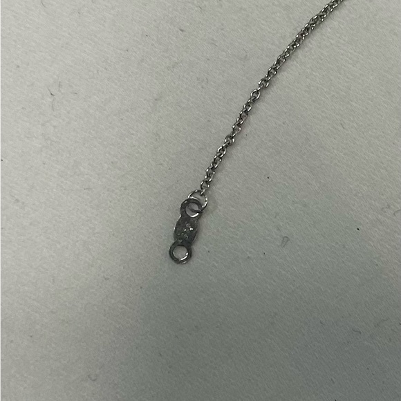 Cubic Zirconia Elegant Silver 925 Cross Necklace NIB - Picture 7 of 8